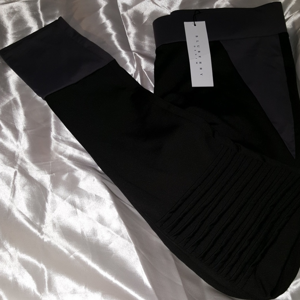 Bluberry Denim Leggings